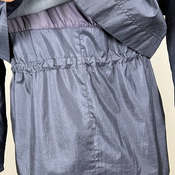 Vintage Forecaster of Boston Womens Navy Teal Windbreaker Rain Jacket size L - Picture 12 of 16